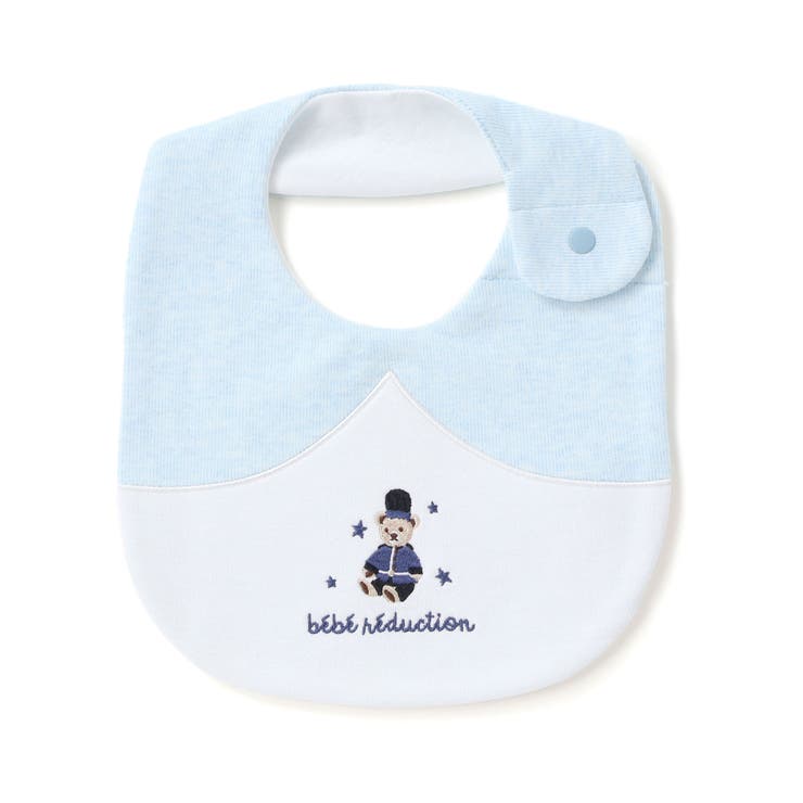 【お揃い】ニット切り替えアニマルモチーフスタイ | fillot de bébé réduction | 詳細画像6 