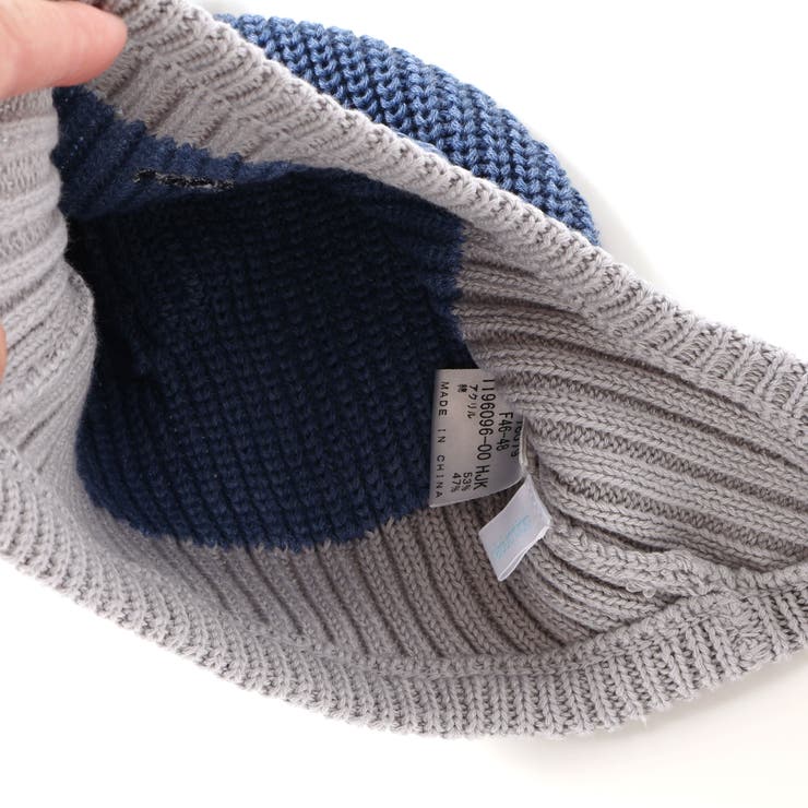 恐竜耳当て付きニット帽(46~48cm) | fillot de bébé réduction | 詳細画像10 