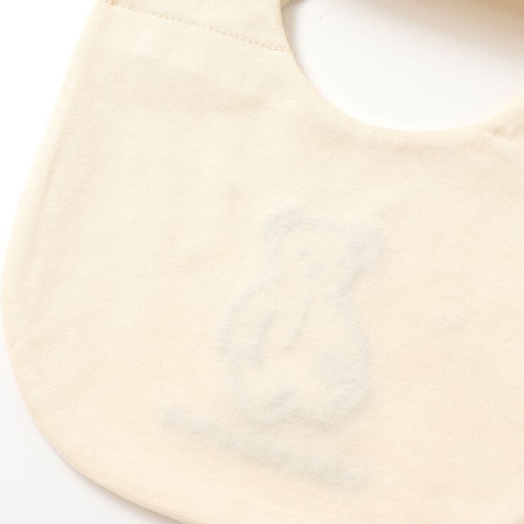 裏毛クマパッチ刺しゅうスタイ | fillot de bébé réduction | 詳細画像8 