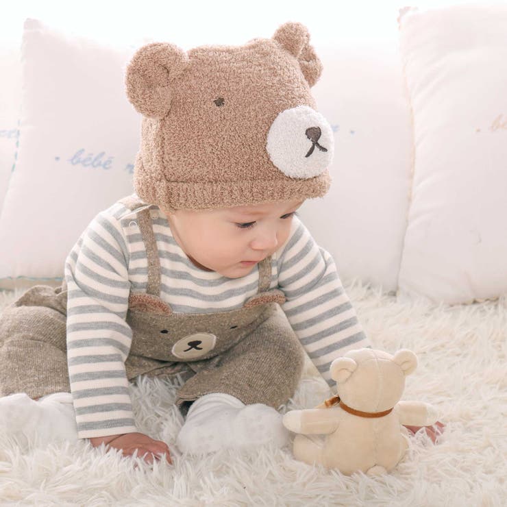 クママシュマロニット帽(44~46cm) | fillot de bébé réduction | 詳細画像2 