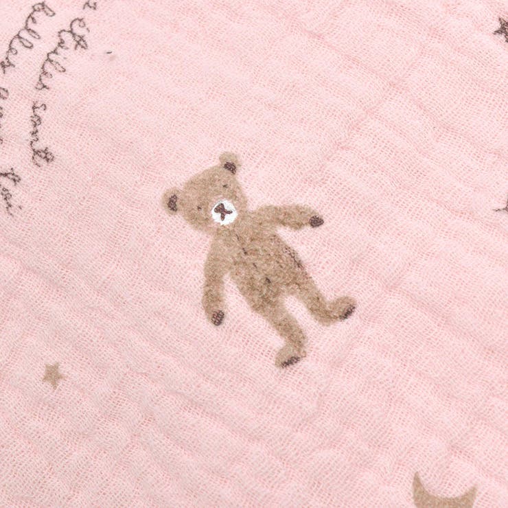 ガーゼクマプリントハンドタオル | fillot de bébé réduction | 詳細画像5 