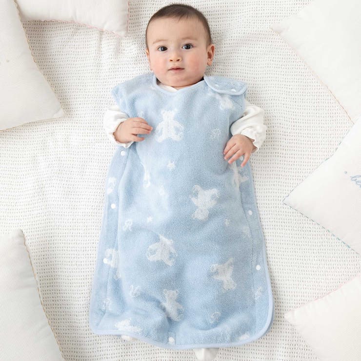 【お揃い】パイルクマジャガードスリーパー(50~90cm) | fillot de bébé réduction | 詳細画像1 