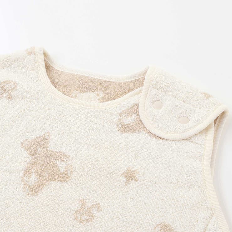 【お揃い】パイルクマジャガードスリーパー(50~90cm) | fillot de bébé réduction | 詳細画像12 