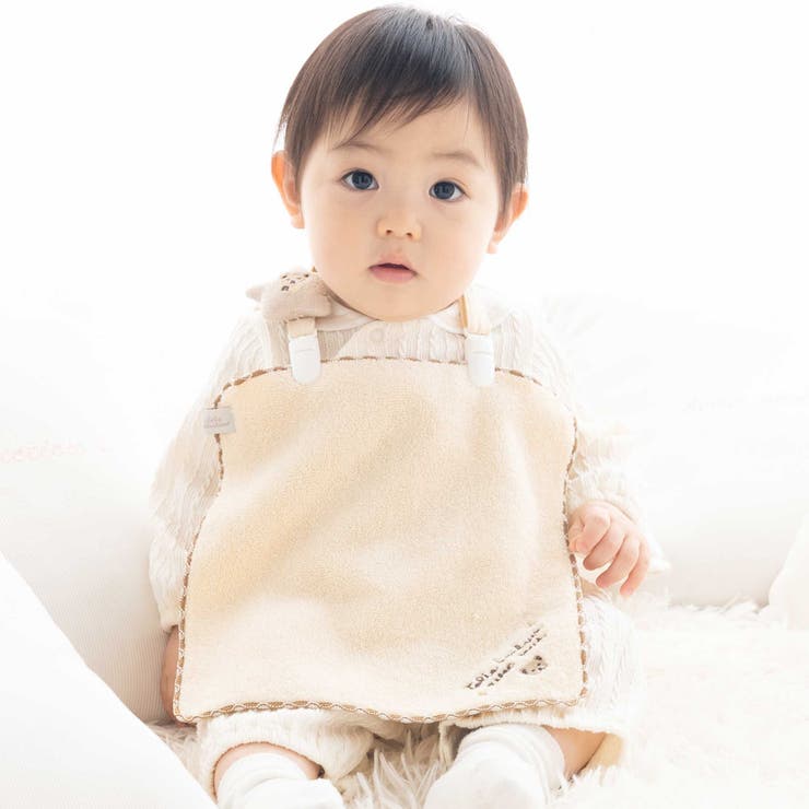 ルウちゃん刺しゅうパイルハンカチ | fillot de bébé réduction | 詳細画像4 