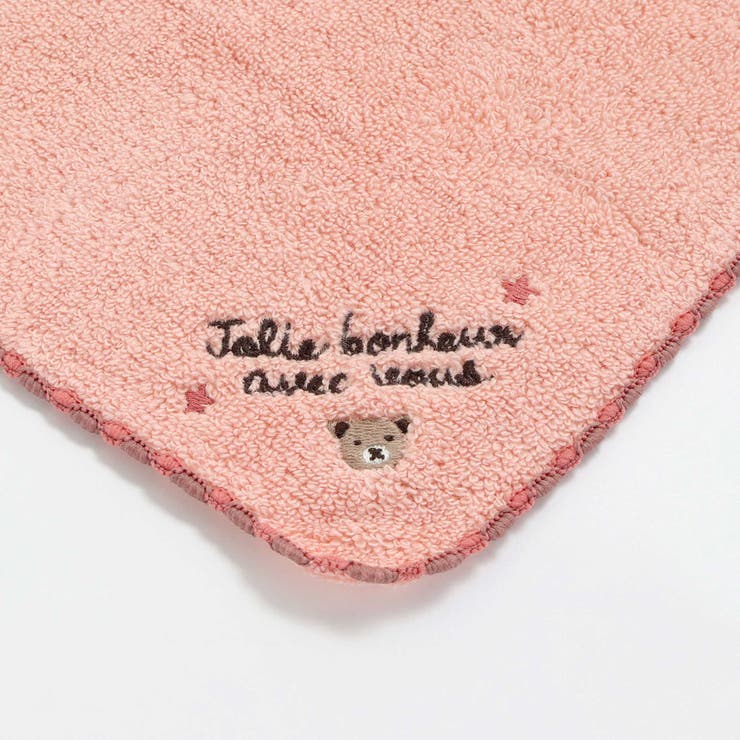 ルウちゃん刺しゅうパイルハンカチ | fillot de bébé réduction | 詳細画像7 