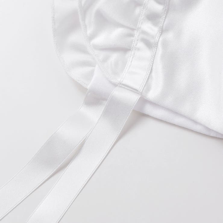 【日本製】サテン ベビーフード(42~46cm) | fillot de bébé réduction | 詳細画像8 