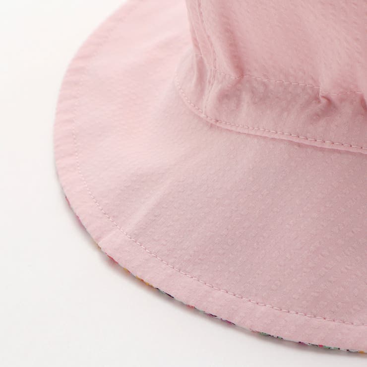 【 UVカット 】【お揃い】リバティプリントリボン日よけ付きハット(46~50c… | fillot de bébé réduction | 詳細画像17 