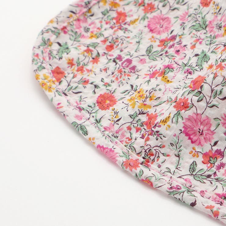 【 UVカット 】【お揃い】リバティプリントリボン日よけ付きハット(46~50c… | fillot de bébé réduction | 詳細画像20 