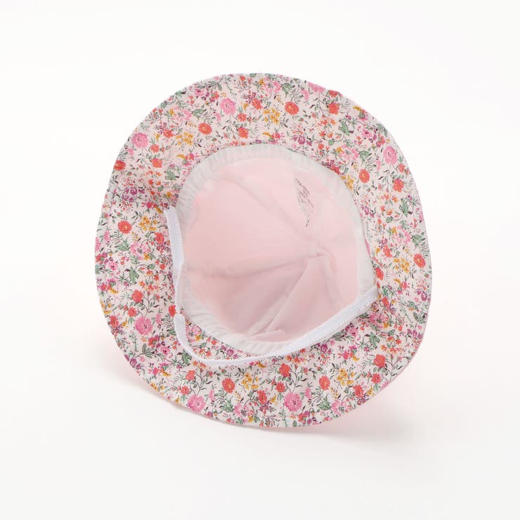 【 UVカット 】【お揃い】リバティプリントリボン日よけ付きハット(46~50c… | fillot de bébé réduction | 詳細画像23 