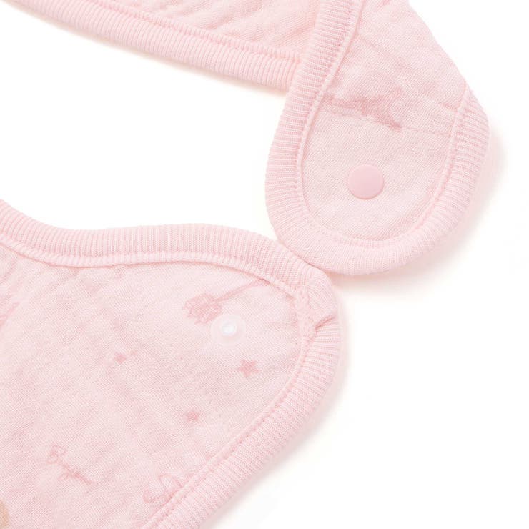 【お揃い】ガーゼアニマルプリントスタイ | fillot de bébé réduction | 詳細画像6 