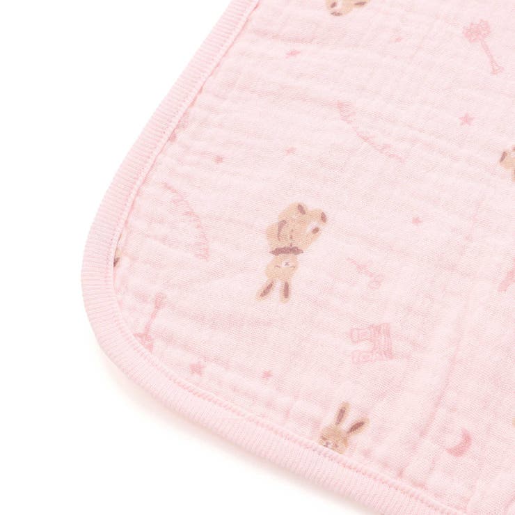 【お揃い】ガーゼアニマルプリントスタイ | fillot de bébé réduction | 詳細画像7 