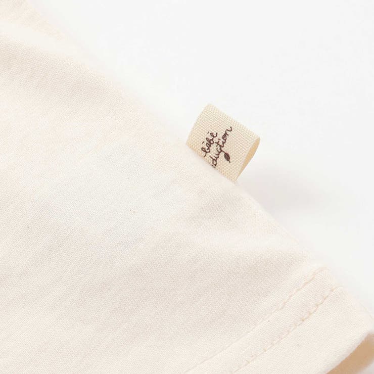 オーガニックコットンクマチェック半袖Tシャツ(70~90cm) | fillot de bébé réduction | 詳細画像9 