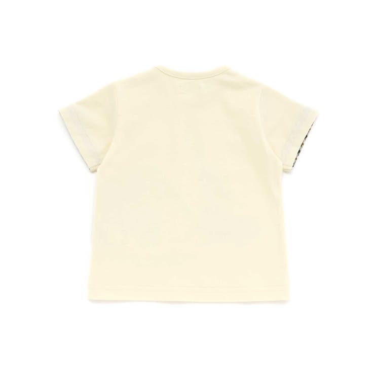 天竺アニマルプリントTシャツ(70~90cm) | fillot de bébé réduction | 詳細画像6 