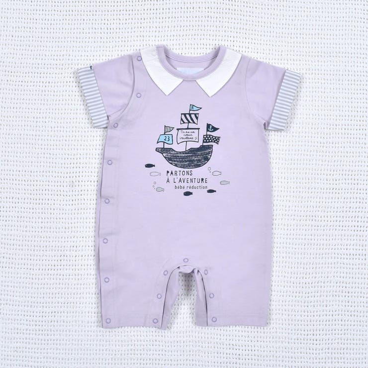 海モチーフカバーオール(70~80cm) | fillot de bébé réduction | 詳細画像15 