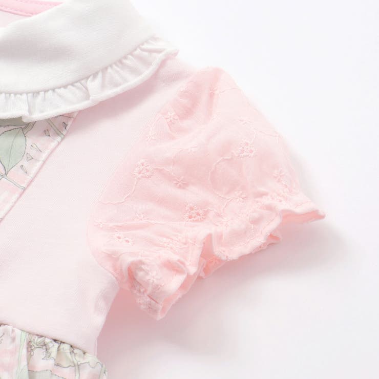 リバティプリントタナローンスカート付きカバーオール | fillot de bébé réduction | 詳細画像12 