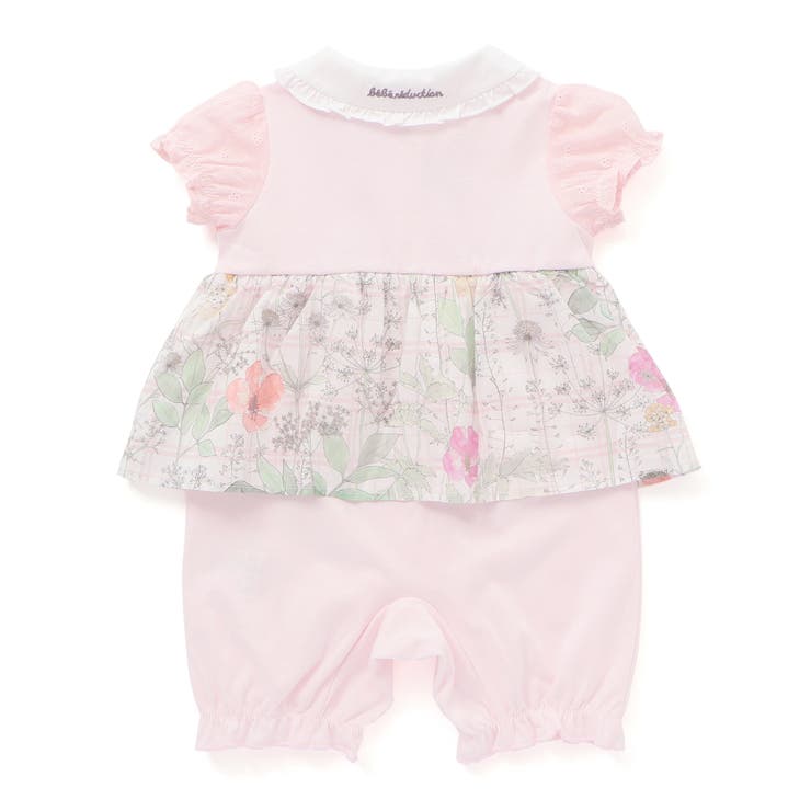 リバティプリントタナローンスカート付きカバーオール | fillot de bébé réduction | 詳細画像8 