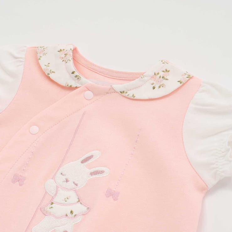 天竺ウサギパッチ2WAYオール(50~75cm) | fillot de bébé réduction | 詳細画像6 