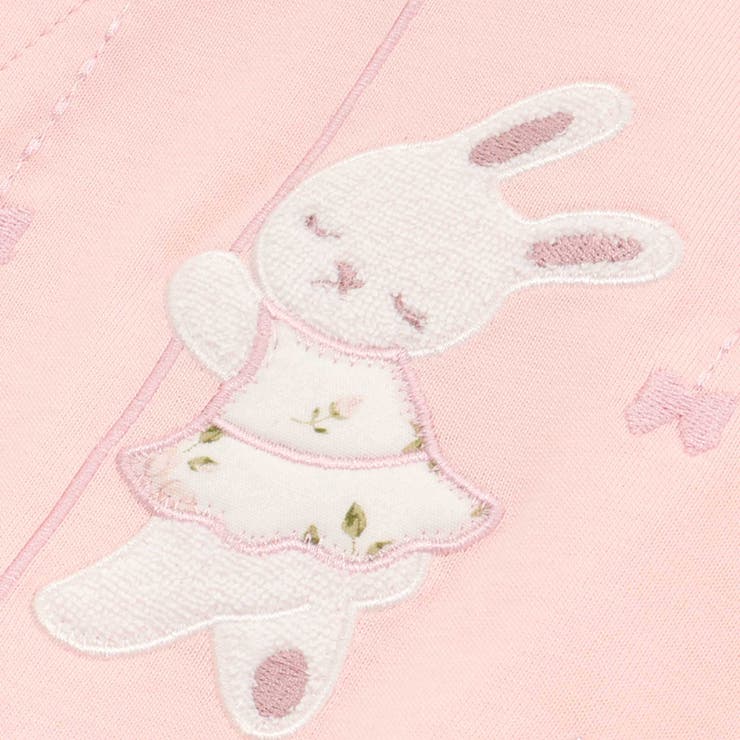 天竺ウサギパッチ2WAYオール(50~75cm) | fillot de bébé réduction | 詳細画像9 