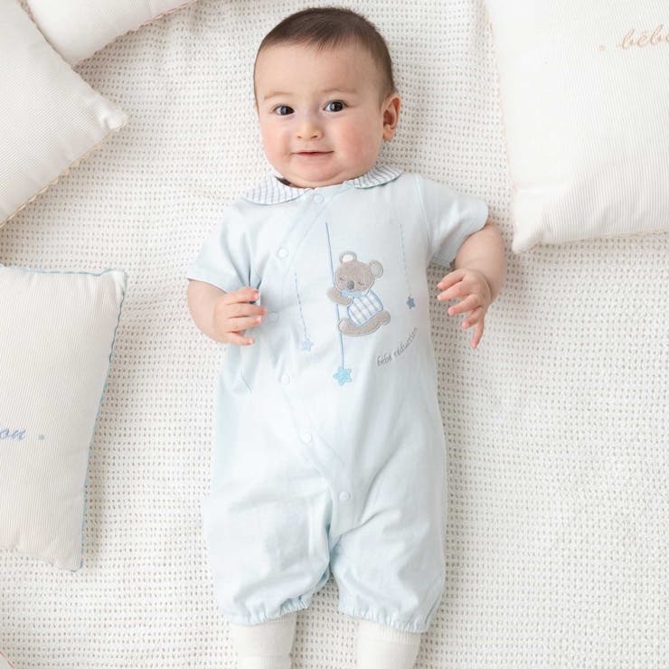 天竺コアラパッチ2WAYオール(50~75cm) | fillot de bébé réduction | 詳細画像5 