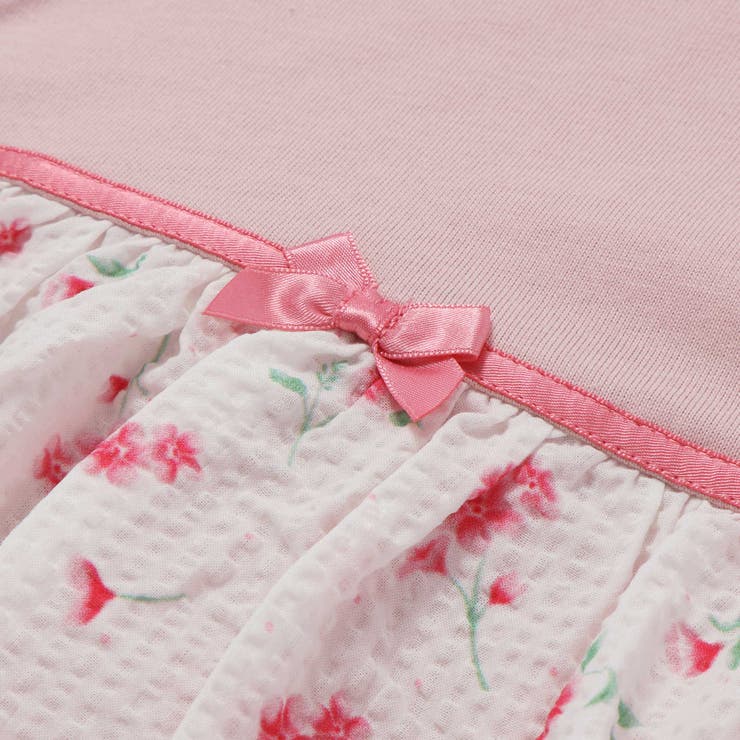 花柄リップルスカートボディミニ(70~80cm) | fillot de bébé réduction | 詳細画像10 