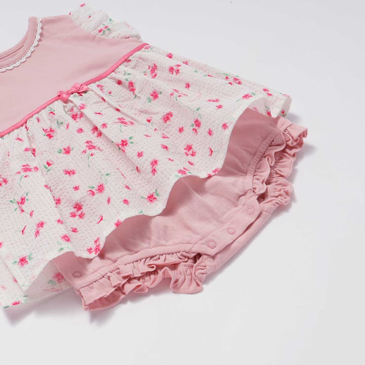 花柄リップルスカートボディミニ(70~80cm) | fillot de bébé réduction | 詳細画像11 