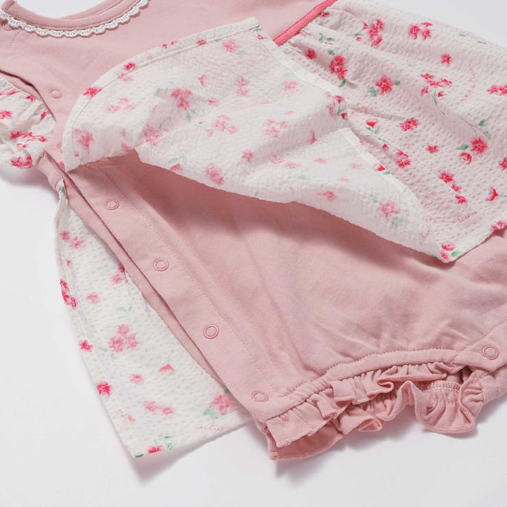 花柄リップルスカートボディミニ(70~80cm) | fillot de bébé réduction | 詳細画像12 