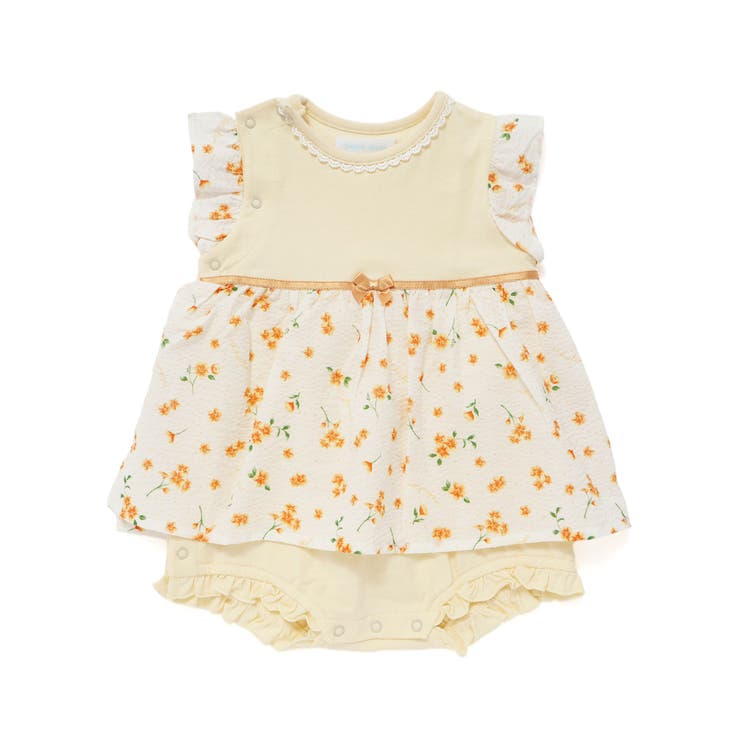 花柄リップルスカートボディミニ(70~80cm) | fillot de bébé réduction | 詳細画像16 