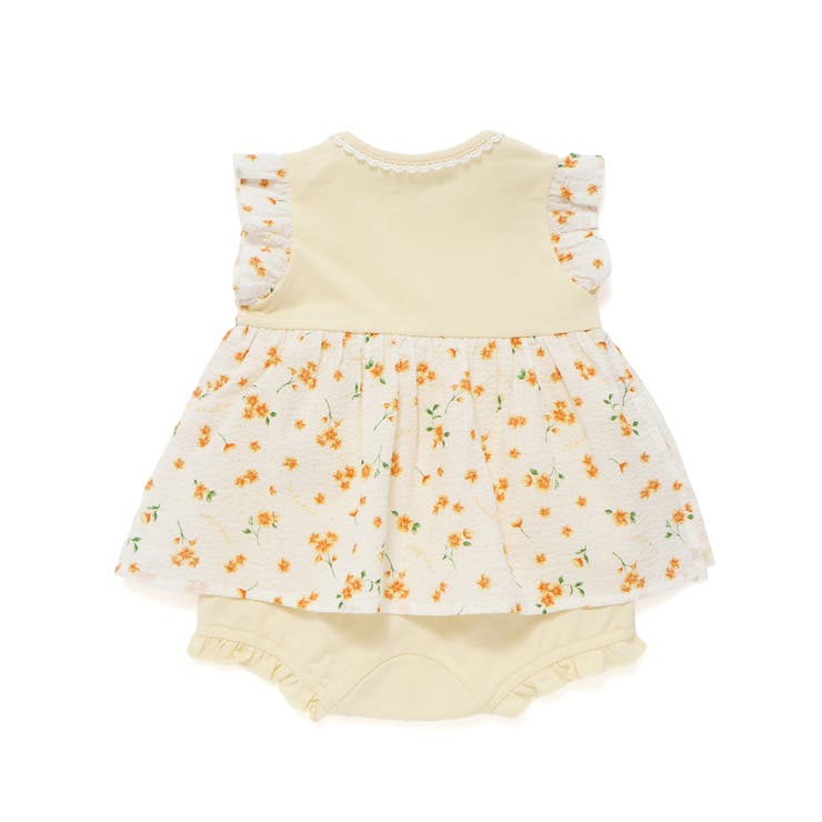 花柄リップルスカートボディミニ(70~80cm) | fillot de bébé réduction | 詳細画像17 