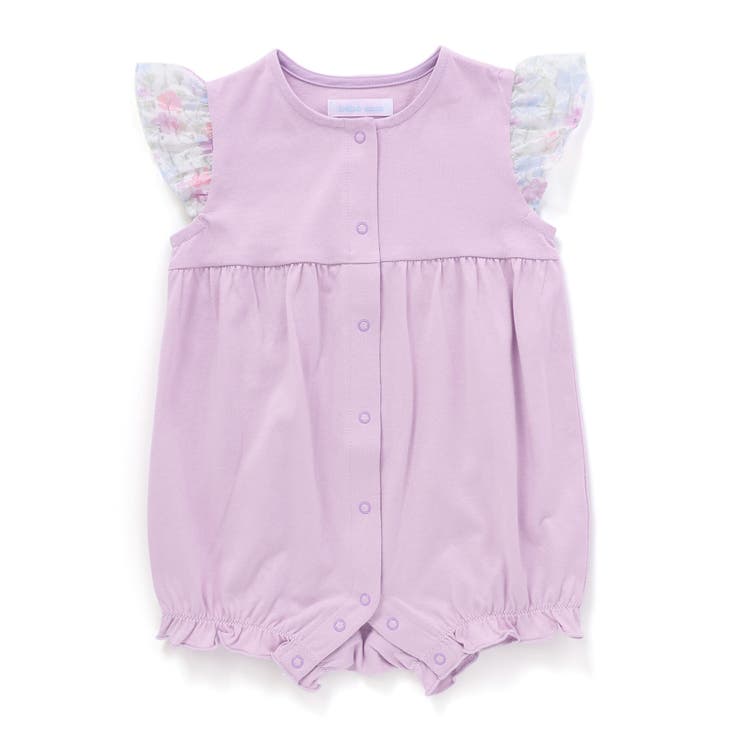 オーガンジー花柄プリントチュニック＋カバーオールセット(70~80cm) | fillot de bébé réduction | 詳細画像24 