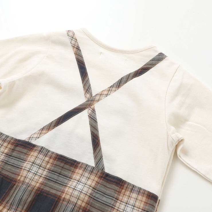 【お揃い/オーガニック】チェックカバーオール | fillot de bébé réduction | 詳細画像12 