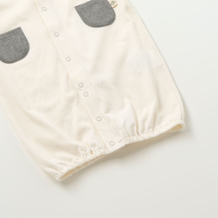 【お揃い/オーガニック】チェック2WAYオール(50~75cm) | fillot de bébé réduction | 詳細画像11 