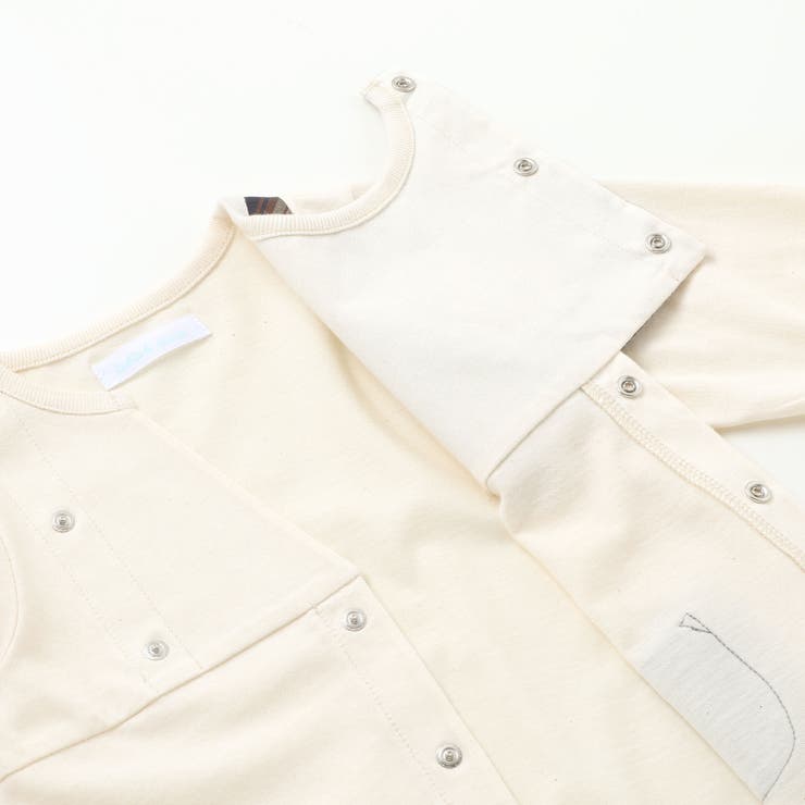 【お揃い/オーガニック】チェック2WAYオール(50~75cm) | fillot de bébé réduction | 詳細画像13 