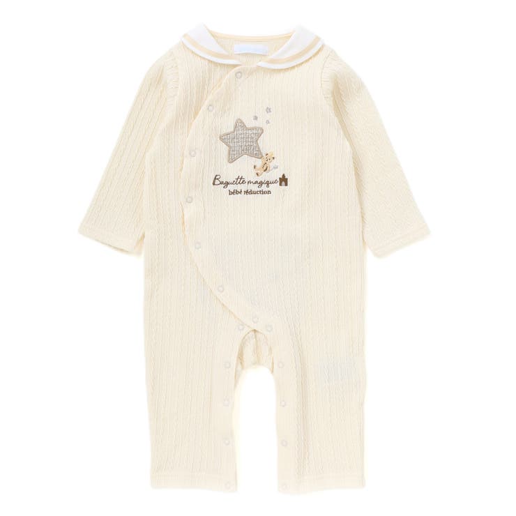 【お揃い】ケーブルニットクマカバーオール(70~80cm) | fillot de bébé réduction | 詳細画像6 