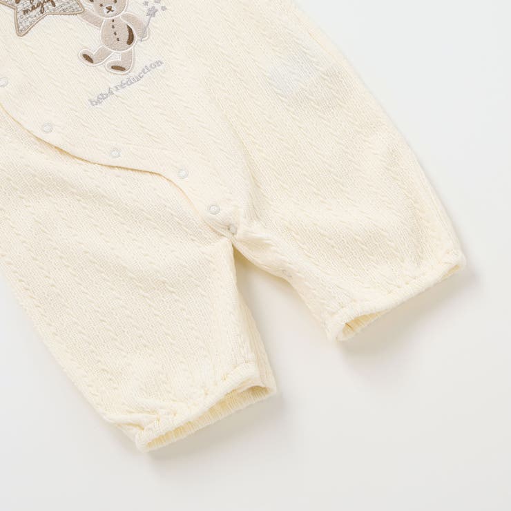 【お揃い】ケーブルニットクマ2WAYオール(50~75cm) | fillot de bébé réduction | 詳細画像12 