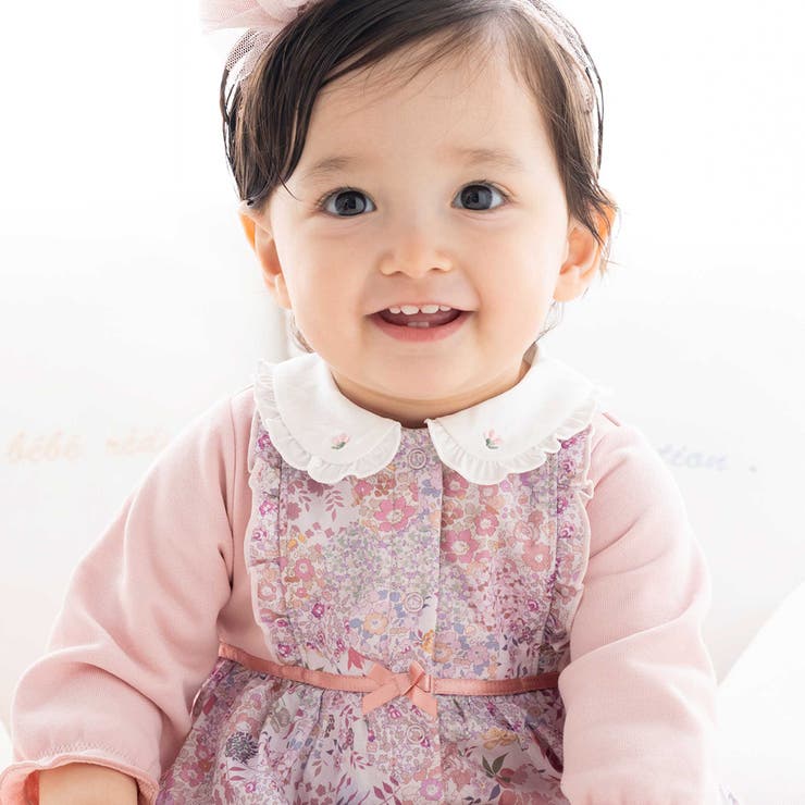 【お揃い】リバティタナローン(Patchwork Classics)エプロン付き… | fillot de bébé réduction | 詳細画像5 