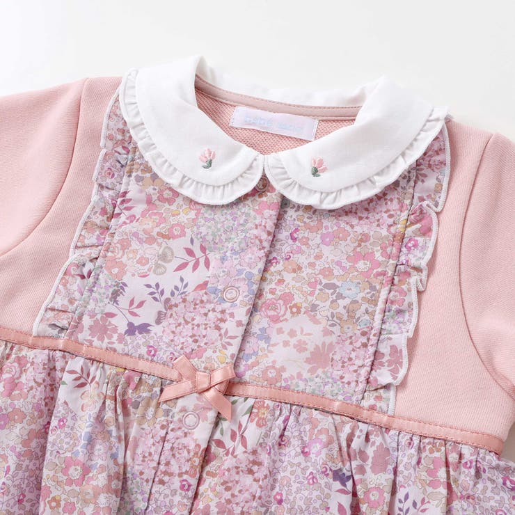 【お揃い】リバティタナローン(Patchwork Classics)エプロン付き… | fillot de bébé réduction | 詳細画像8 