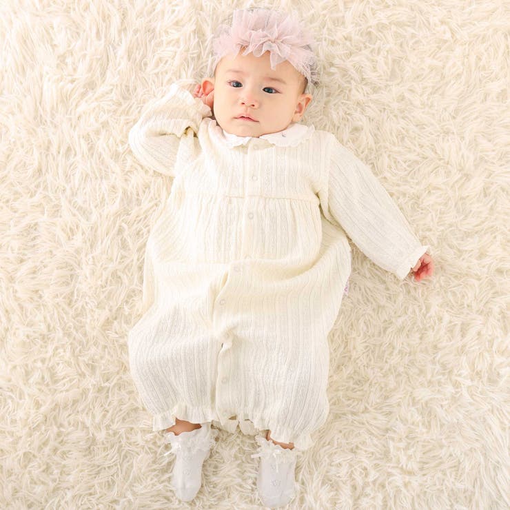 リバティタナローンベスト付き2WAYオール | fillot de bébé réduction | 詳細画像3