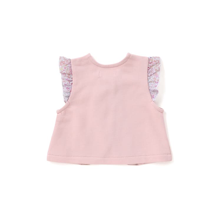 リバティタナローンベスト付き2WAYオール | fillot de bébé réduction | 詳細画像5