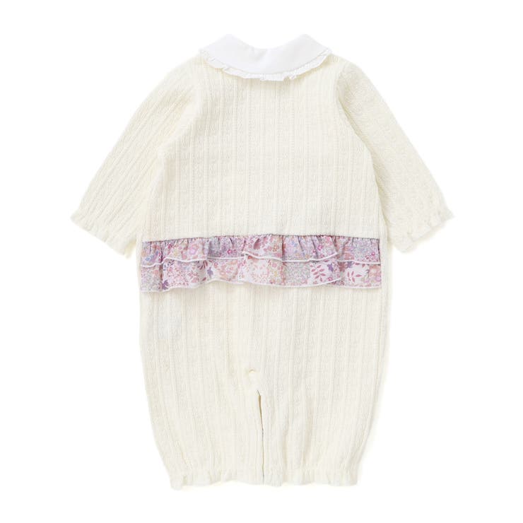 リバティタナローンベスト付き2WAYオール | fillot de bébé réduction | 詳細画像7