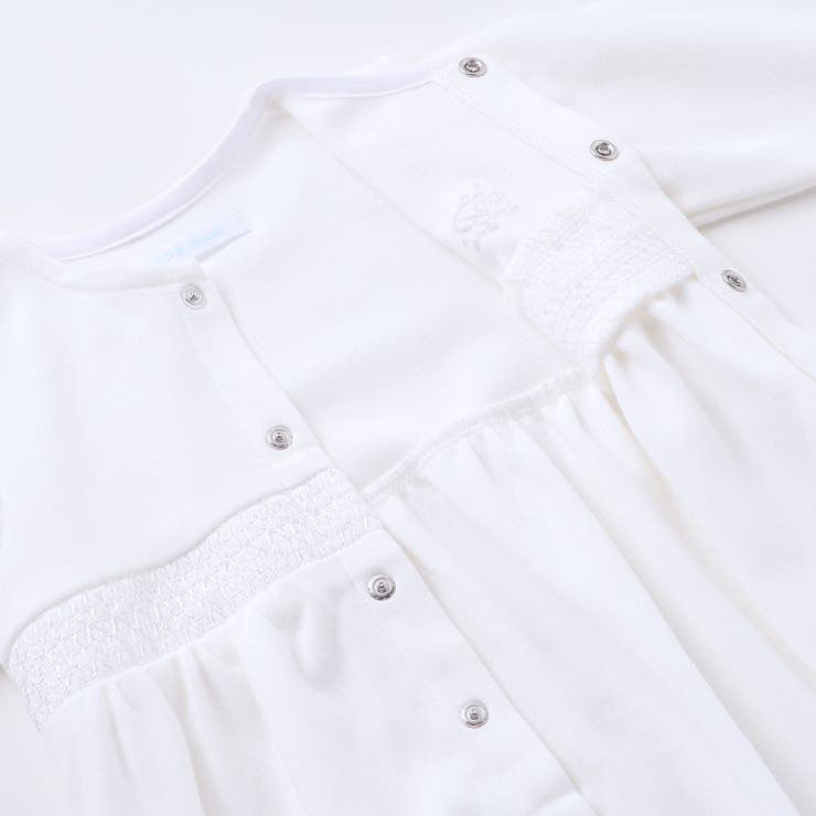 【日本製】スムース2WAYオール(50~75cm) | fillot de bébé réduction | 詳細画像11 