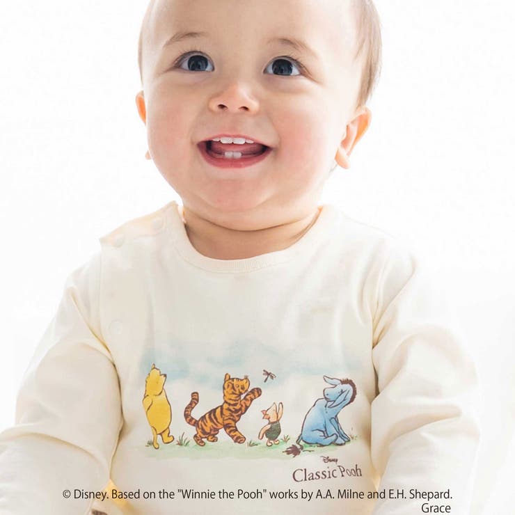 【お揃い】【クラシックプー】カバーオール(70~80cm) | fillot de bébé réduction | 詳細画像3 