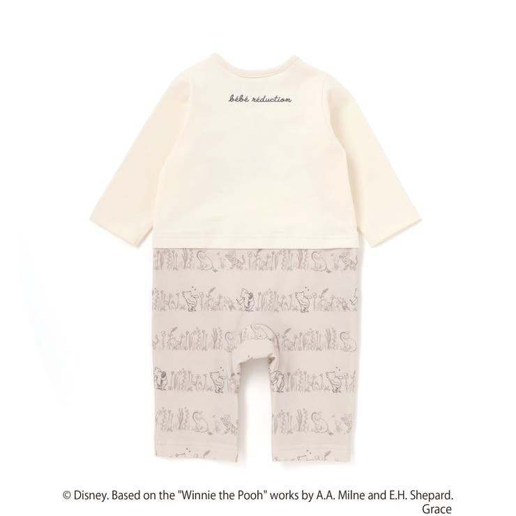 【お揃い】【クラシックプー】カバーオール(70~80cm) | fillot de bébé réduction | 詳細画像5 