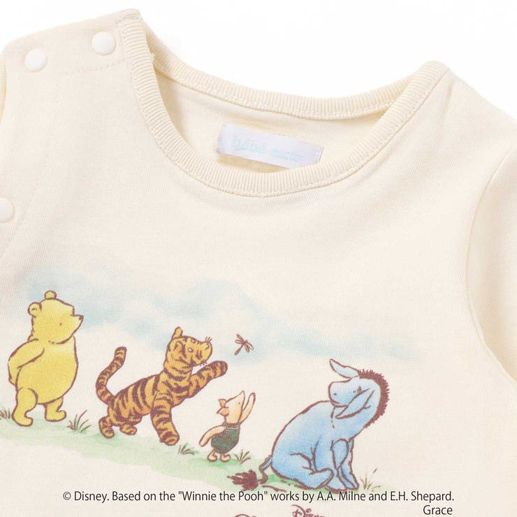 【お揃い】【クラシックプー】カバーオール(70~80cm) | fillot de bébé réduction | 詳細画像6 