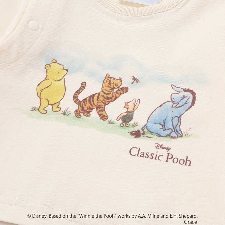 【お揃い】【クラシックプー】カバーオール(70~80cm) | fillot de bébé réduction | 詳細画像7 