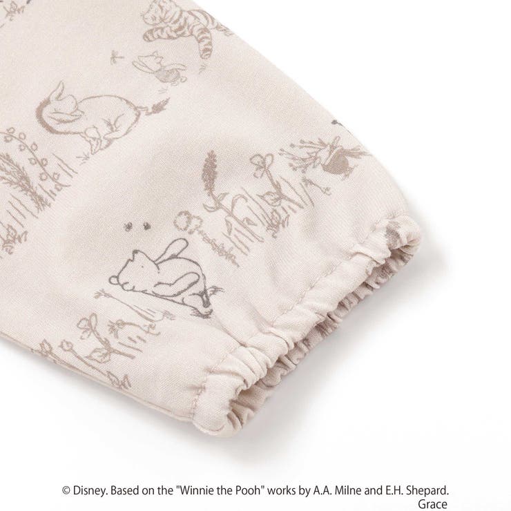 【お揃い】【クラシックプー】2WAYオール(50~75cm) | fillot de bébé réduction | 詳細画像10 