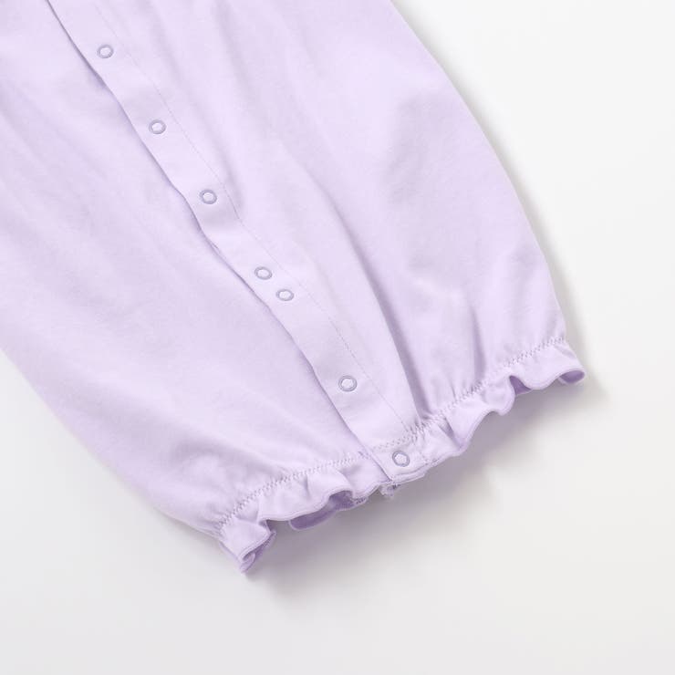 【お揃い】オーガンジー花柄プリント長袖2WAYオール(50~75cm) | fillot de bébé réduction | 詳細画像13 