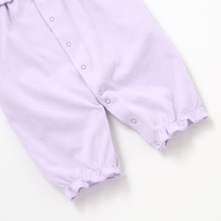 【お揃い】オーガンジー花柄プリント長袖2WAYオール(50~75cm) | fillot de bébé réduction | 詳細画像14 