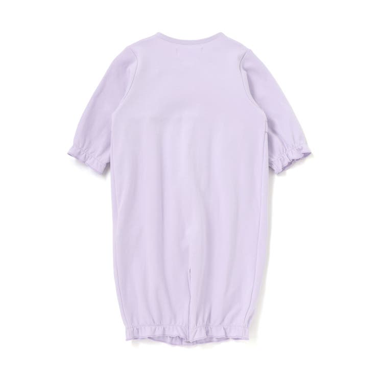 【お揃い】オーガンジー花柄プリント長袖2WAYオール(50~75cm) | fillot de bébé réduction | 詳細画像8 