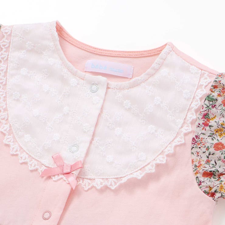 【お揃い】リバティプリント異素材ミックスカバーオール(70~80cm) | fillot de bébé réduction | 詳細画像8 