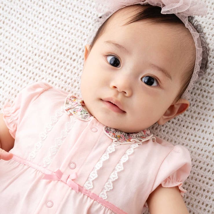 【お揃い】リバティプリント半袖2WAYオール(50~75cm) | fillot de bébé réduction | 詳細画像3 